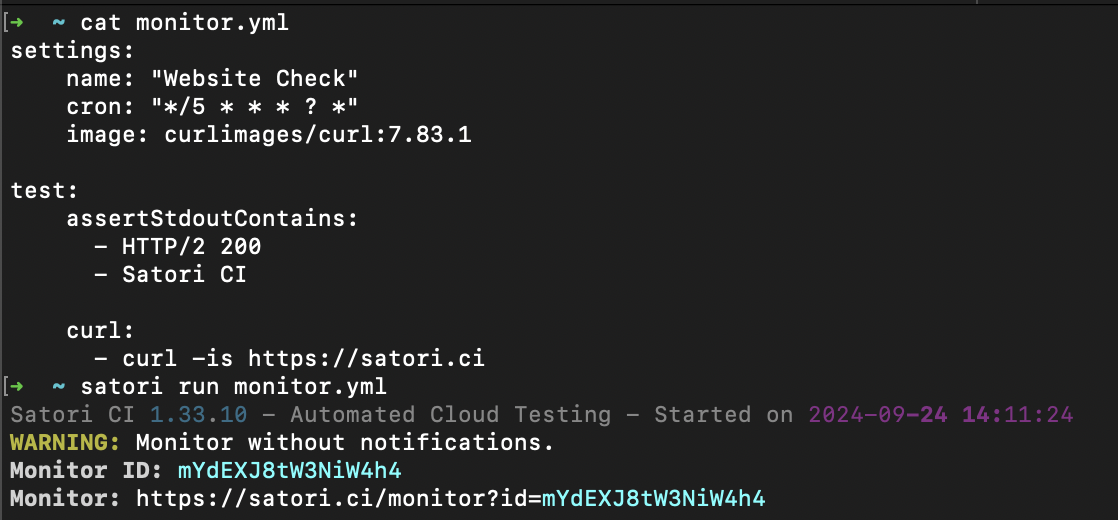 Cron Monitor Execution