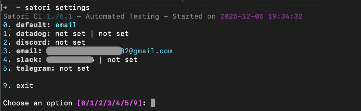 Interactive configuration: